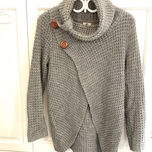 Soft sweater. Grey. Worn once. Smoke free home.